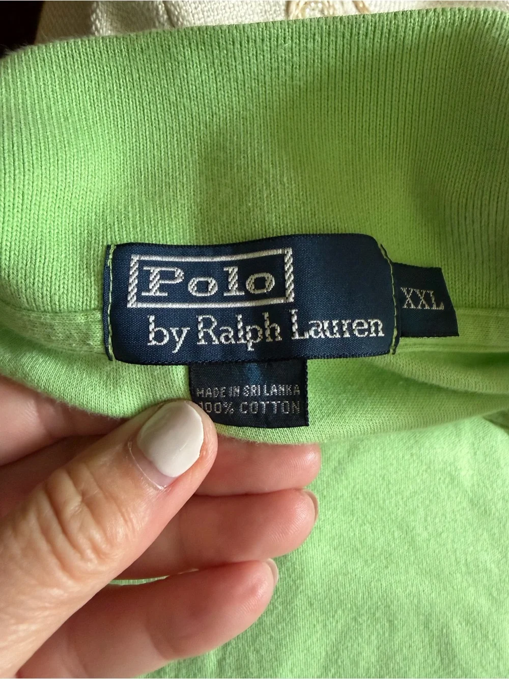 Vintage Polo Ralph Lauren Soft Cotton Polo Shirt Bundle XXL USA Sri Lanka